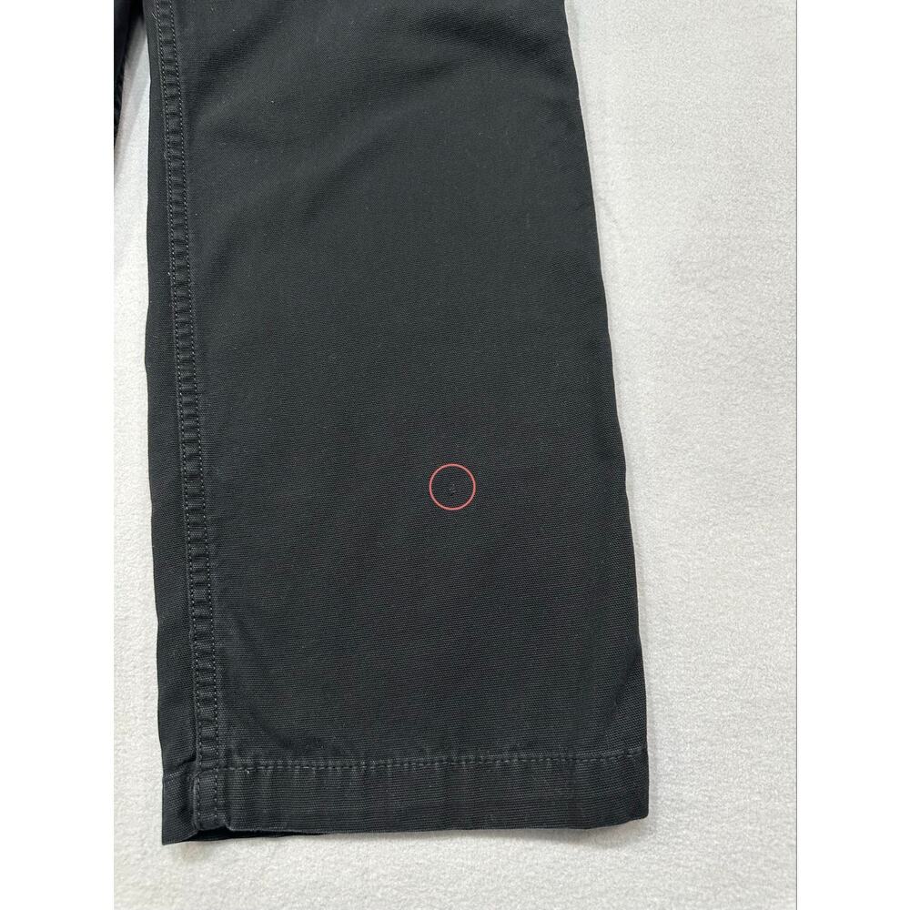 Carhartt Rugged Flex Relaxed Fit Canvas Work Pants Black 32x34 Workwear - Picture 15 of 15